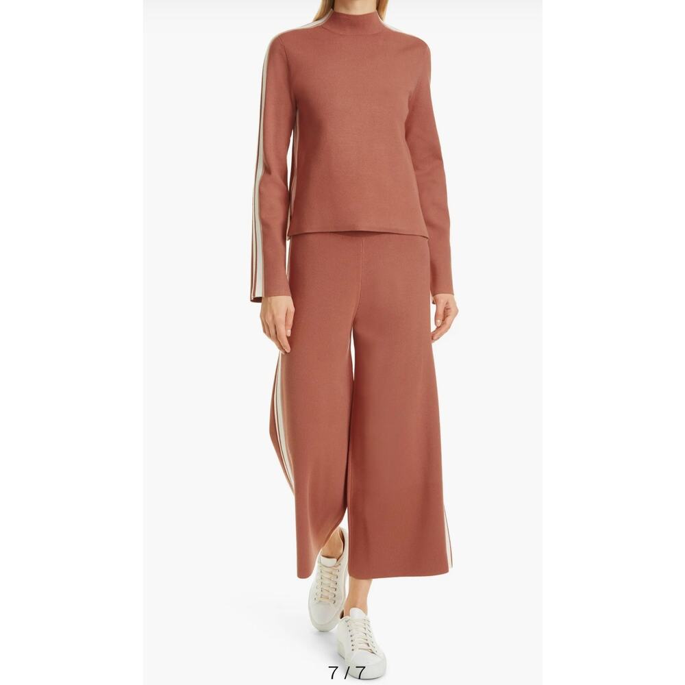 Veronica Beard Retha Sweater in Terracotta size S